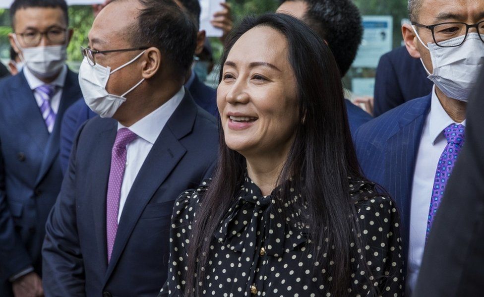 Huawei's Meng Wanzhou flies back to China after deal with US